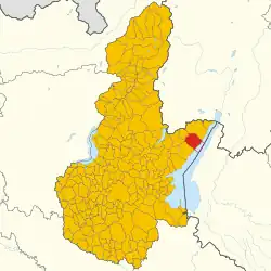 Localisation de Tignale