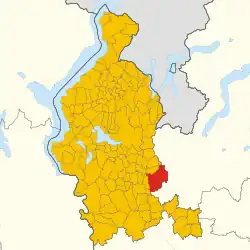 Localisation de Tradate