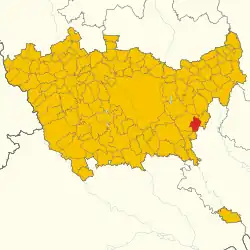 Localisation de Tribiano