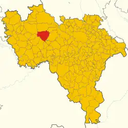 Localisation de Tromello