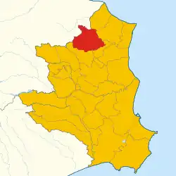 Localisation de Umbriatico