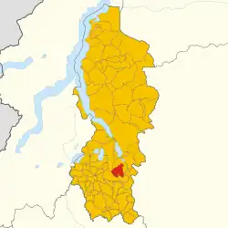 Localisation de Valgreghentino