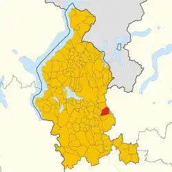 Localisation de Venegono Superiore