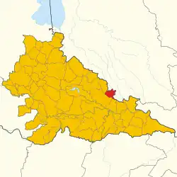 Localisation de Villimpenta