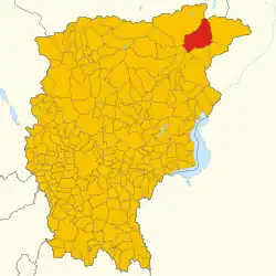 Localisation de Vilminore di Scalve