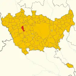 Localisation de Vittuone