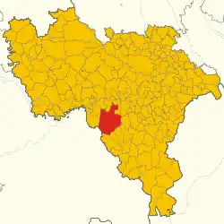 Localisation de Voghera