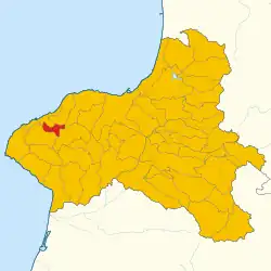 Localisation de Zaccanopoli