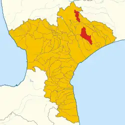 Localisation de Zagarise