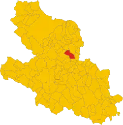 Localisation de Acciano