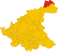 Localisation de Accumoli