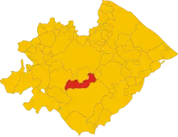 Localisation de Acqualagna