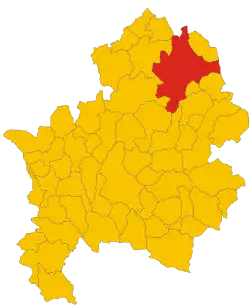 Localisation de Agnone