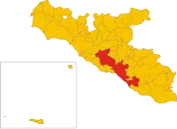 Localisation de Agrigente