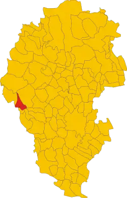 Localisation de Altissimo