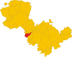 Localisation de Alviano