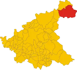 Localisation de Amatrice