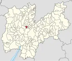 Localisation de Andalo