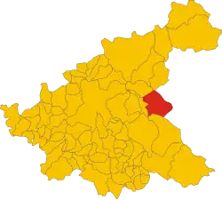 Localisation de Antrodoco