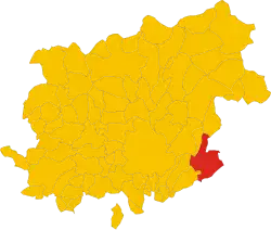 Localisation de Apice