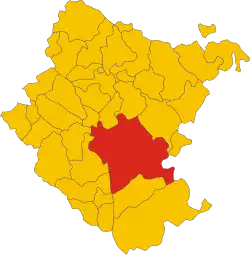 Localisation de Arezzo