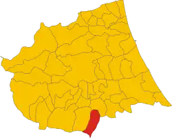 Localisation de Arsita