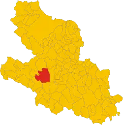 Localisation de Avezzano