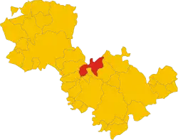 Localisation de Avigliano Umbro