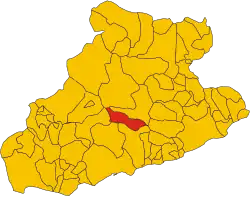 Localisation de Badalucco