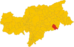 Localisation de Badia - Abtei