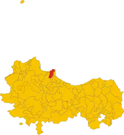 Localisation de Bagheria