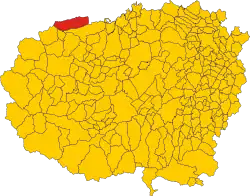 Localisation de Bagnolo Piemonte