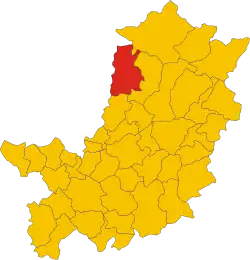 Localisation de Barberino di Mugello