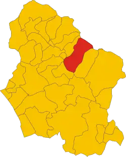 Localisation de Barga