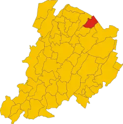 Localisation de Baricella