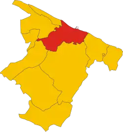 Localisation de Barletta