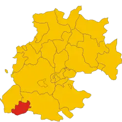 Localisation de Barrafranca