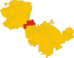 Localisation de Baschi