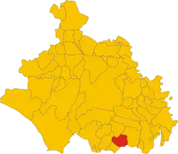 Localisation de Bassano Romano