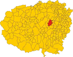 Localisation de Bene Vagienna