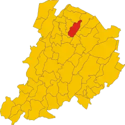 Localisation de Bentivoglio