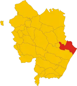 Localisation de Bernalda