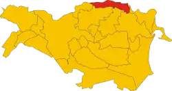 Localisation de Berra