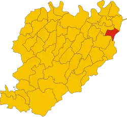 Localisation de Besenzone