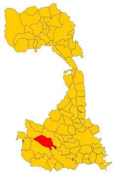 Localisation de Bianzè