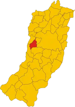 Localisation de Bibbiano