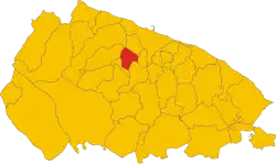 Localisation de Bitetto