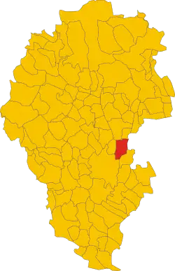 Localisation de Bolzano Vicentino