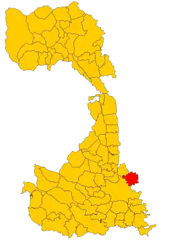 Localisation de Borgo Vercelli