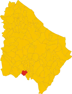 Localisation de Borrello